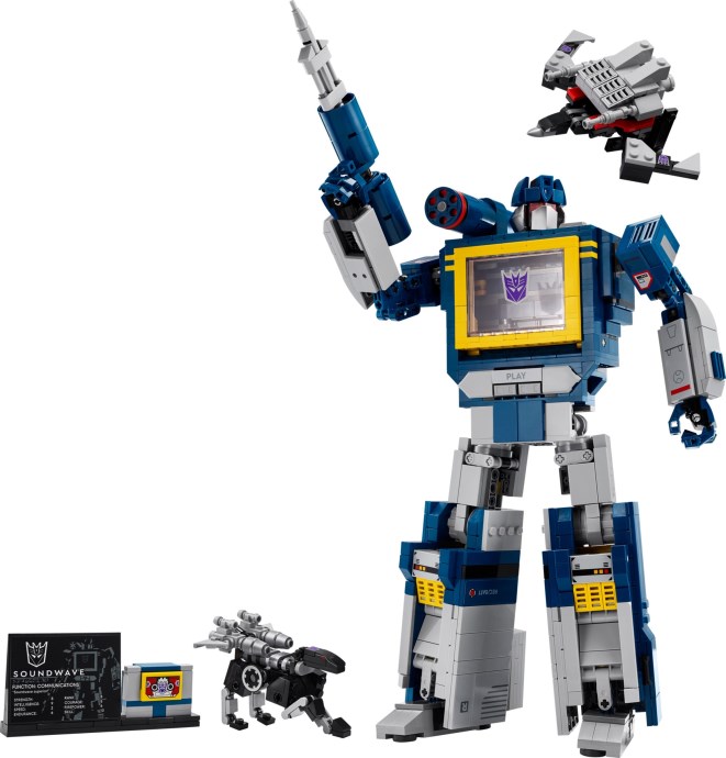 LEGO® Transformers: Soundwave 10358