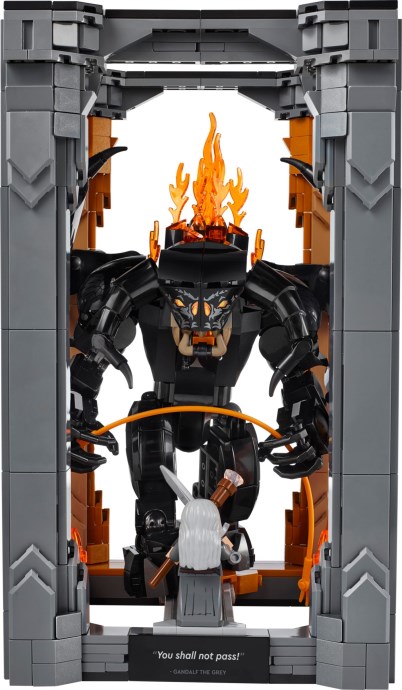 LEGO® The Lord of the Rings: Balrog Book Nook 10367
