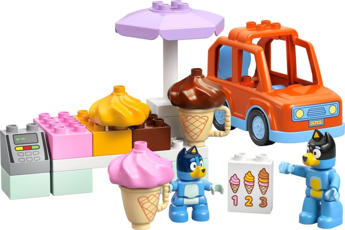 LEGO® Ice Cream Trip with Bluey 10458