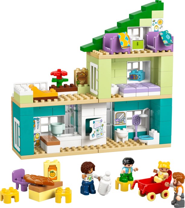 LEGO® 3 in 1 Modern Family House with Figures 10470