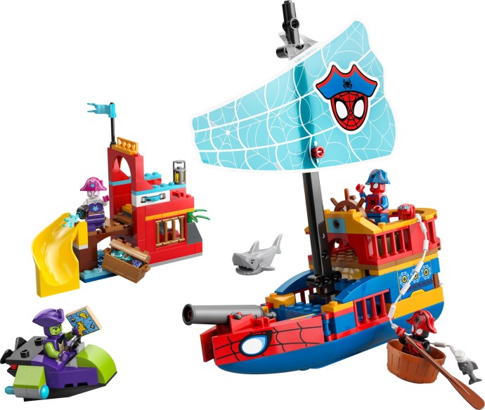 LEGO® Team Spidey Pirate Ship 11208