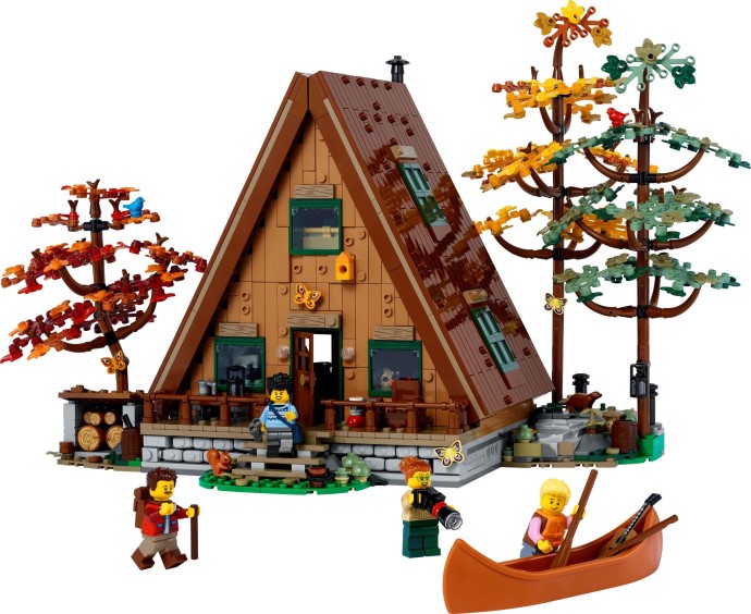 LEGO® A-Frame Cabin 21338