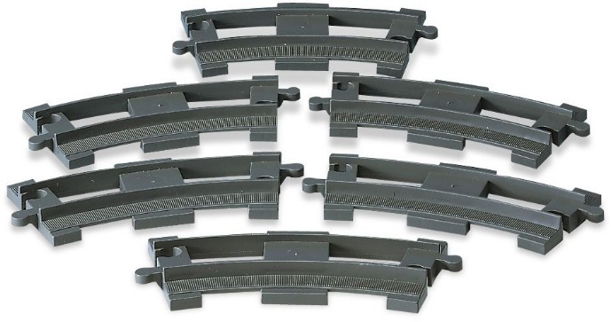 LEGO® Curved Track (Curved Rails) 2735