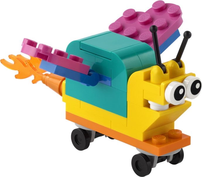 LEGO® Build Your Own Snail With Superpowers 30563