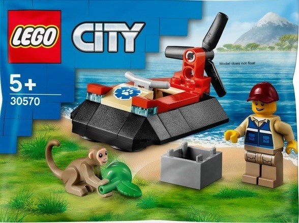 LEGO® Wildlife Rescue Hovercraft 30570