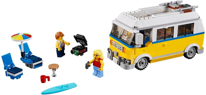 LEGO® Sunshine Surfer Van 31079