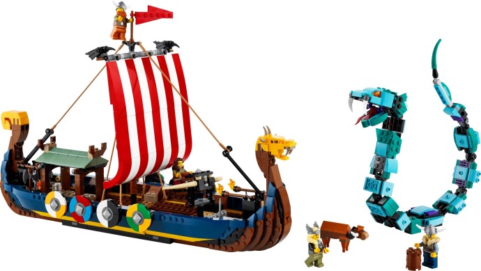 LEGO® Viking Ship and the Midgard Serpent 31132