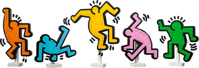 LEGO® Keith Haring – Dancing Figures 31216