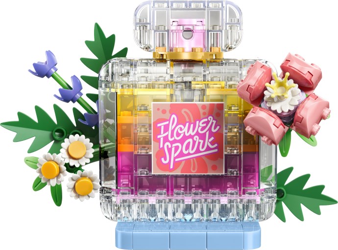 LEGO® Floral Decor Perfume Bottle 31383