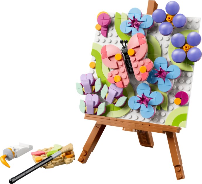 LEGO® Floral Art Decor Painting 31390