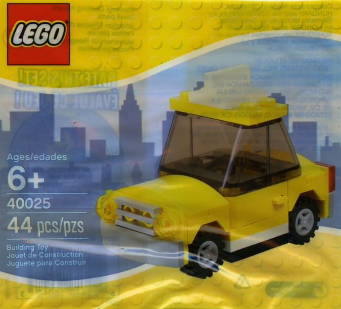 LEGO® Yellow Cab 40025