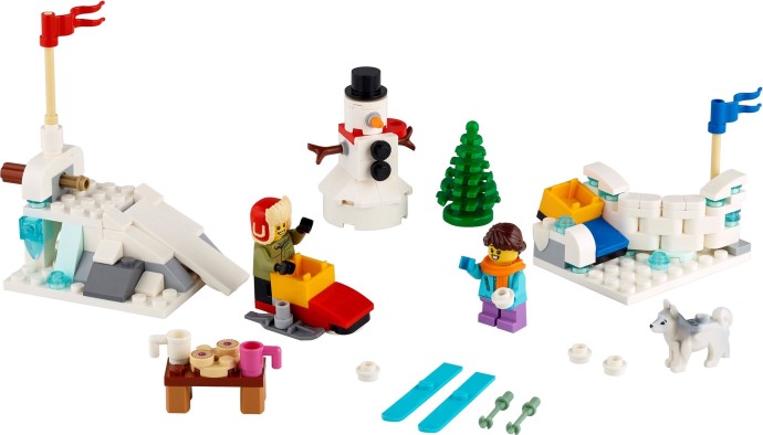 LEGO® Winter Snowball Fight 40424