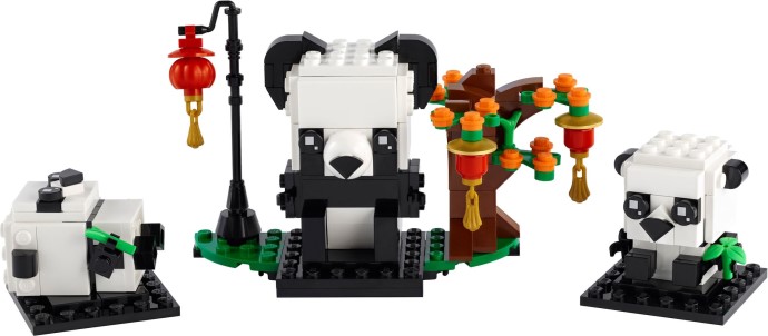 LEGO® Chinese New Year Pandas 40466