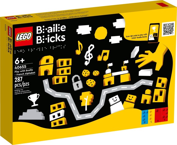 LEGO® Play with Braille - French Alphabet 40655