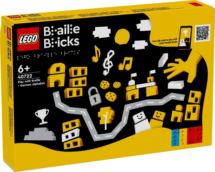 LEGO® Play with Braille - German Alphabet 40722