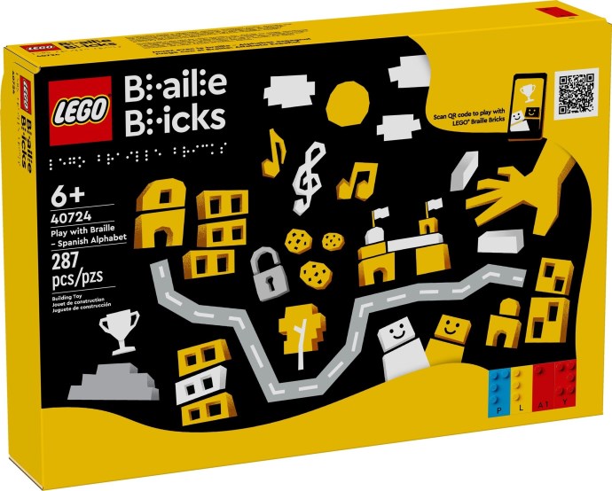 LEGO® Play with Braille - Spanish Alphabet 40724