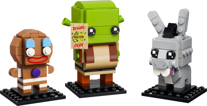LEGO® Shrek, Donkey & Gingy Figures 40923