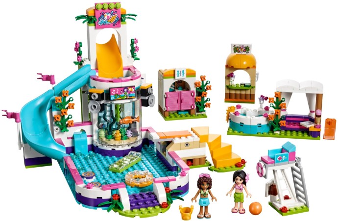 LEGO® Heartlake Summer Pool 41313