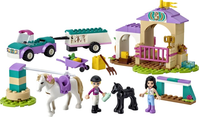 LEGO® Horse Training and Trailer 41441