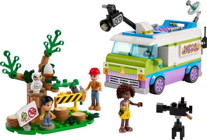 LEGO® Newsroom Van 41749