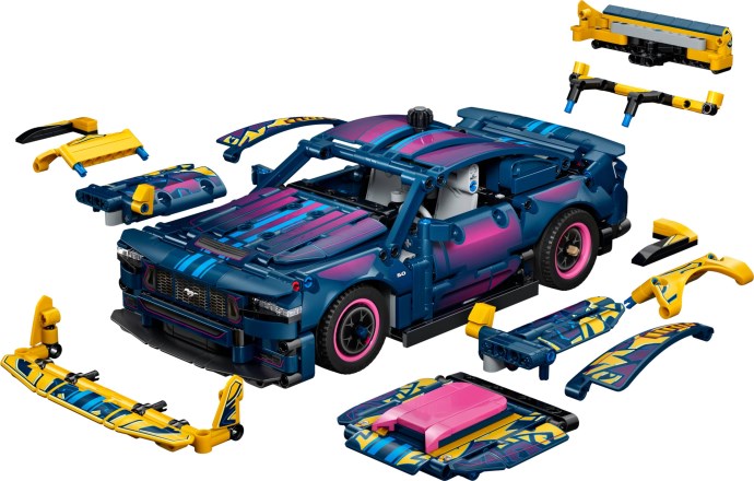 LEGO® Custom Garage Ford Mustang GT Car 42236