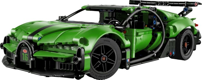 LEGO® Green Bugatti Chiron Pur Sport Hypercar 42241