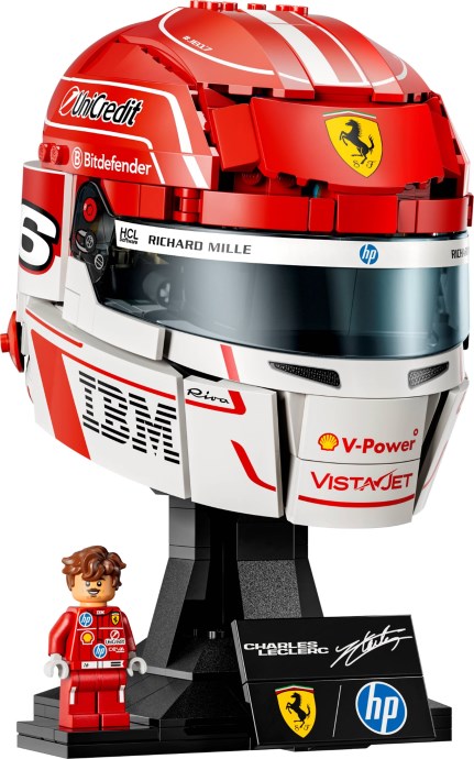 LEGO® Scuderia Ferrari HP Charles Leclerc Helmet 43014