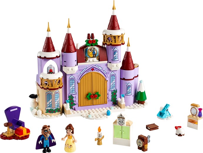 LEGO® Belle's Castle Winter Celebration 43180