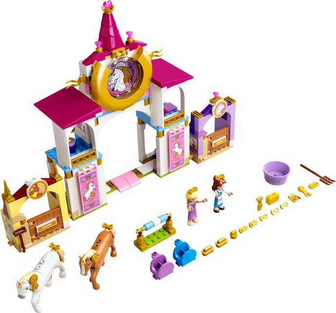 LEGO® Belle and Rapunzel's Royal Stables 43195