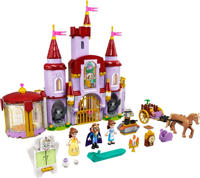 LEGO® Belle and the Beast's Castle 43196