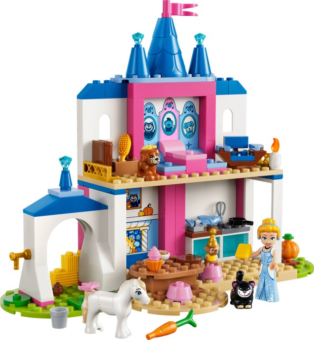 LEGO® Cinderella Animal Friends Castle 43283
