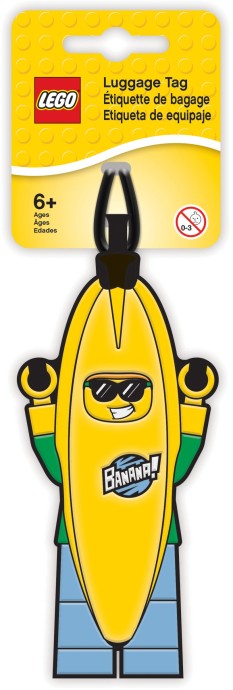 LEGO® Banana Guy Luggage Tag 5005580