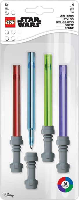 LEGO® Lightsaber Gel Pen Multipack - 4 Pack 5006372