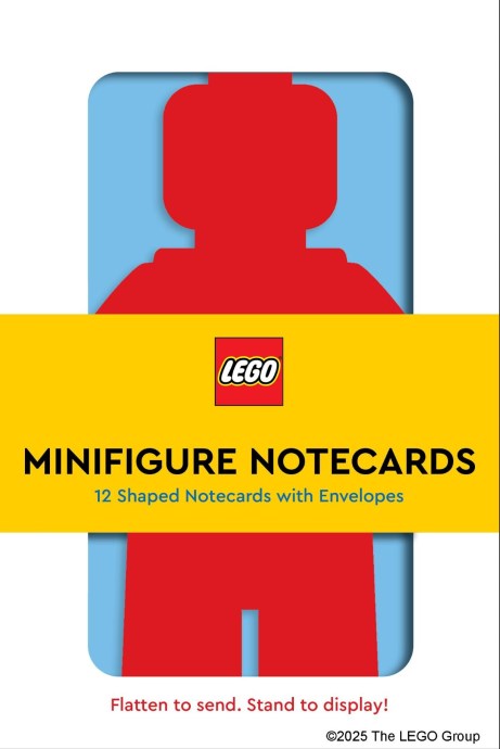 LEGO® Minifigure Notecards: 12 Shaped Notecards with Envelopes 5009897