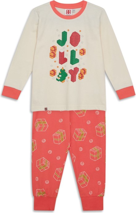 LEGO® Kids Christmas Pajamas – Off White 5009956