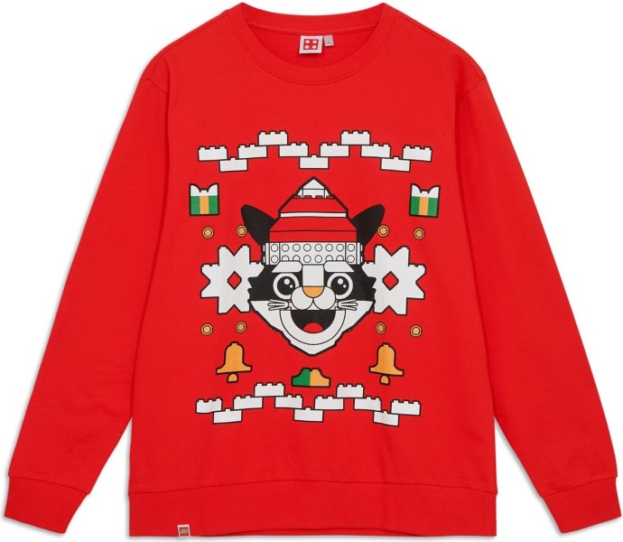 LEGO® Adults Christmas Sweatshirt - Red 5009962