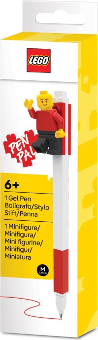 LEGO® Pen Pal Gel Pen with Minifigure (Red) 5010104
