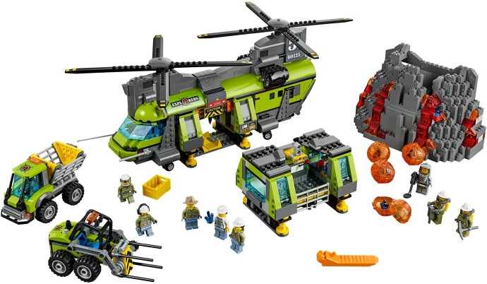 LEGO® Volcano Heavy-Lift Helicopter 60125