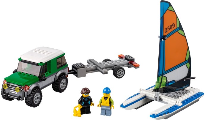 LEGO® 4x4 with Catamaran 60149