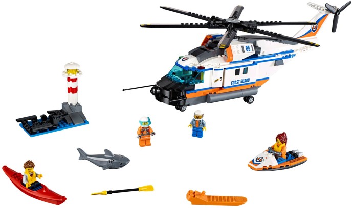 LEGO® Heavy-Duty Rescue Helicopter 60166