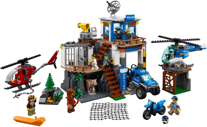 LEGO® Mountain Police Headquarters 60174