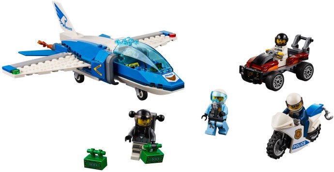 LEGO® Sky Police Parachute Arrest 60208