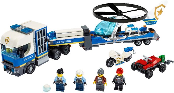 LEGO® Police Helicopter Transport 60244