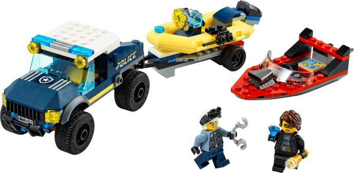 LEGO® Elite Police Boat Transport 60272