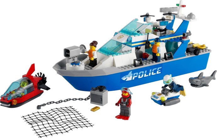 LEGO® Police Patrol Boat 60277