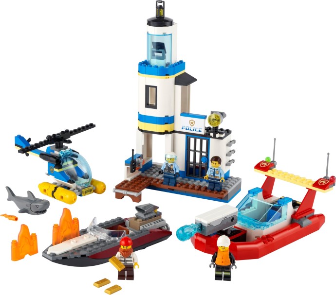 LEGO® Seaside Police and Fire Mission 60308