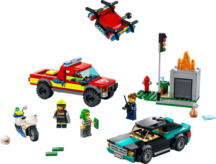 LEGO® Fire Rescue & Police Chase 60319