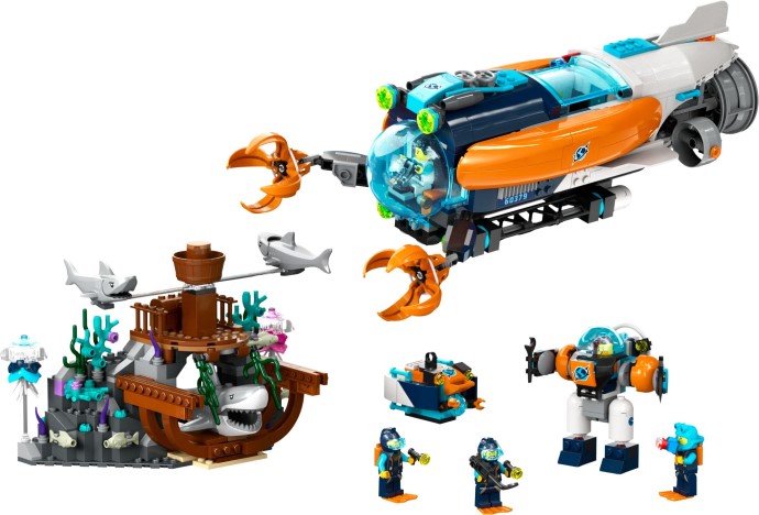 LEGO® Deep-Sea Explorer Submarine 60379