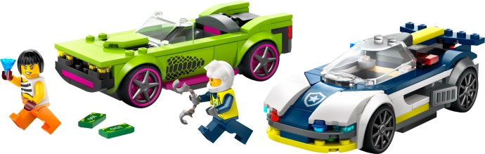 LEGO® Police Car and Muscle Car Chase 60415