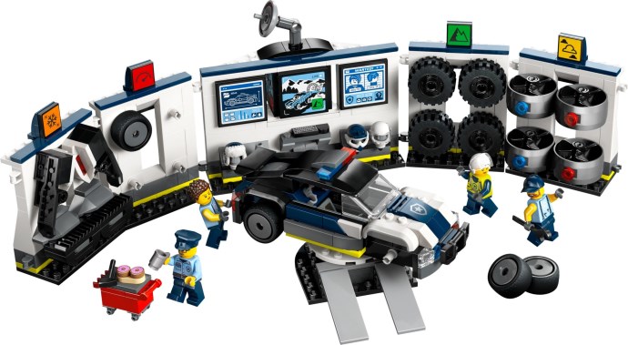 LEGO® Custom Police Car garage 60457